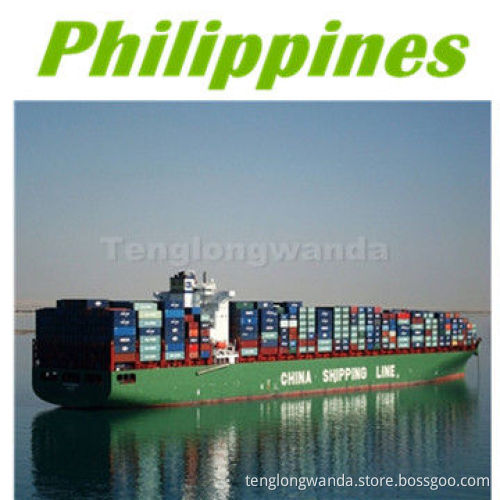 Consolidated cargo shipping to Manila/Cebu/Davao, Philippines, from Shanghai, Ningbo, Yiwu